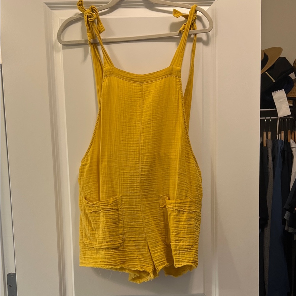 Billabong Mustard Yellow Romper